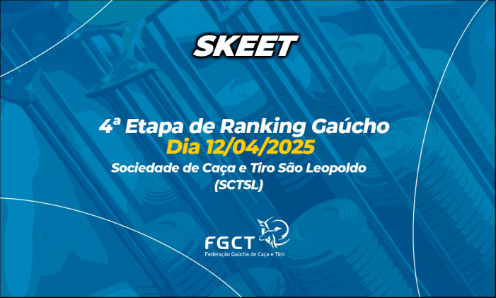 [PROVA RELIZADA] - 4ª Etapa do Ranking - 12/04