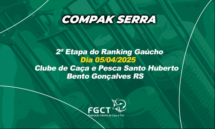 [PROVA REALIZADA] - 2ª Etapa do Ranking Gaúcho - 05/04