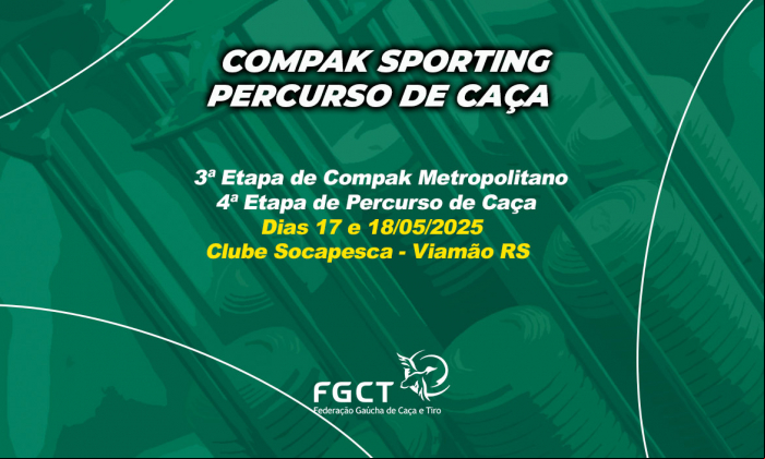 [PROVA REALIZADA] - 3ª Etapa Metropolitano e 4ª Etapa Percurso - 17 e 18/5