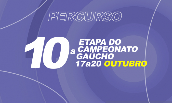 PROVA REALIZADA - 10ª Etapa Ranking Gaúcho de Percurso de Caça